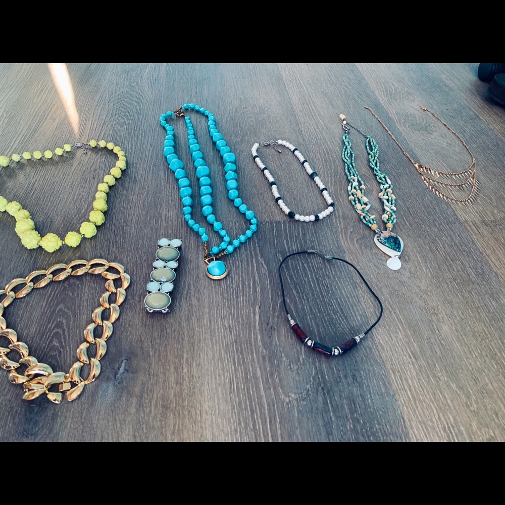 Vintage 1970-80’s Costume Jewelry SET OF 8